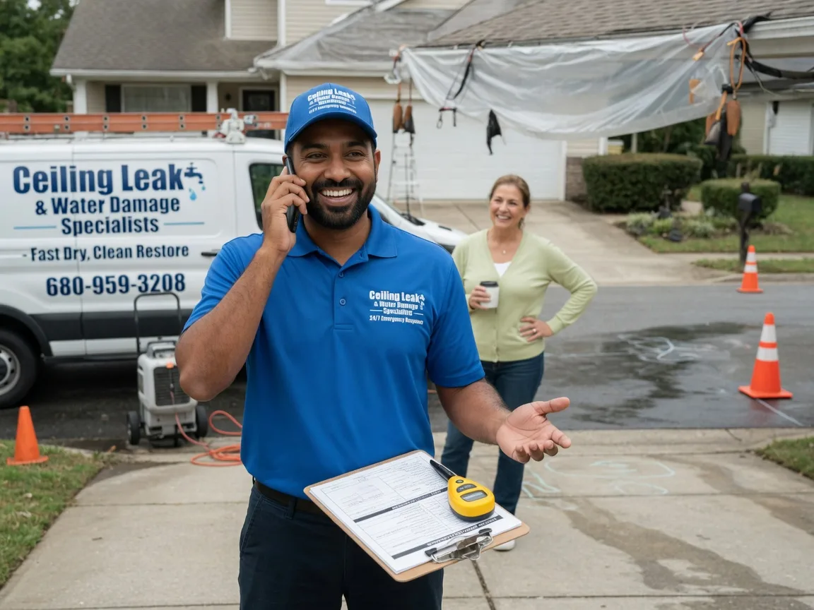 Ceiling Leak Cleanup Somers Point, NJ FAQs